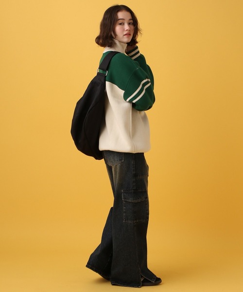 PBLIM（ページボーイリム）の「PBLIM/バイカラートラックニット（ニット/セーター・レディース・グリーン系その他/ブルー系その他/イエロー系その他・FREE）」の7枚目の写真