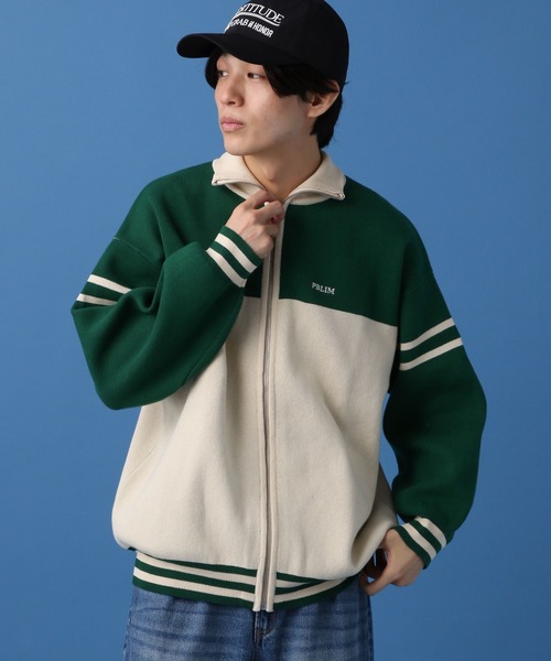 PBLIM（ページボーイリム）の「PBLIM/バイカラートラックニット（ニット/セーター・レディース・グリーン系その他/ブルー系その他/イエロー系その他・FREE）」の10枚目の写真