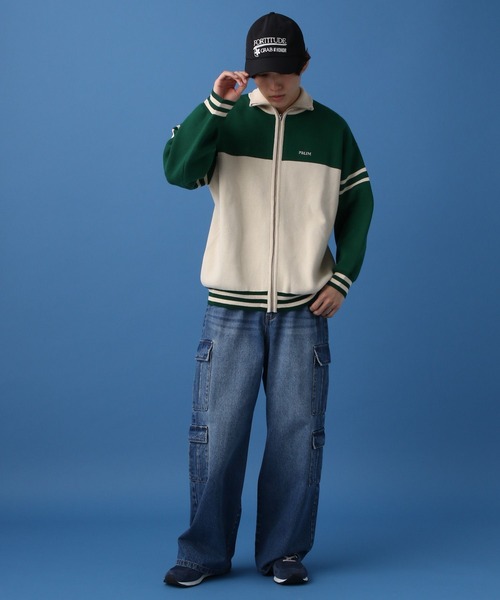 PBLIM（ページボーイリム）の「PBLIM/バイカラートラックニット（ニット/セーター・レディース・グリーン系その他/ブルー系その他/イエロー系その他・FREE）」の13枚目の写真