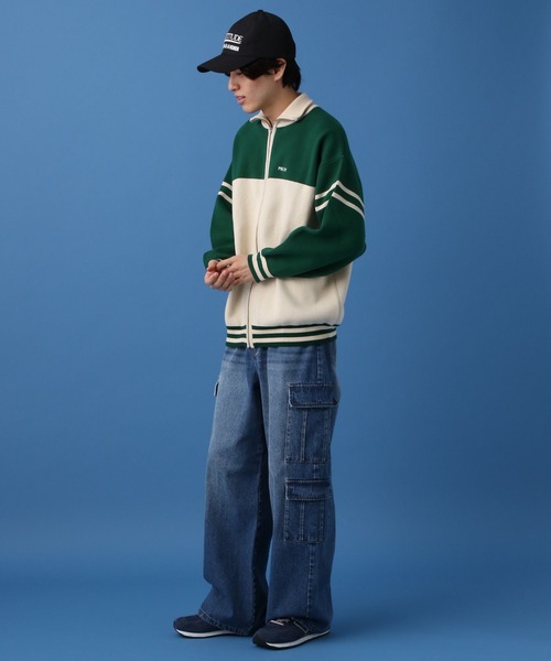 PBLIM（ページボーイリム）の「PBLIM/バイカラートラックニット（ニット/セーター・レディース・グリーン系その他/ブルー系その他/イエロー系その他・FREE）」の14枚目の写真