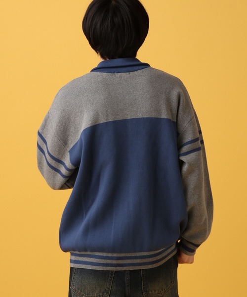 PBLIM（ページボーイリム）の「PBLIM/バイカラートラックニット（ニット/セーター・レディース・グリーン系その他/ブルー系その他/イエロー系その他・FREE）」の19枚目の写真