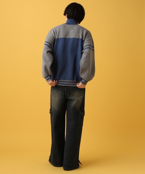 PBLIM（ページボーイリム）の「PBLIM/バイカラートラックニット（ニット/セーター・レディース・グリーン系その他/ブルー系その他/イエロー系その他・FREE）」の22枚目の写真