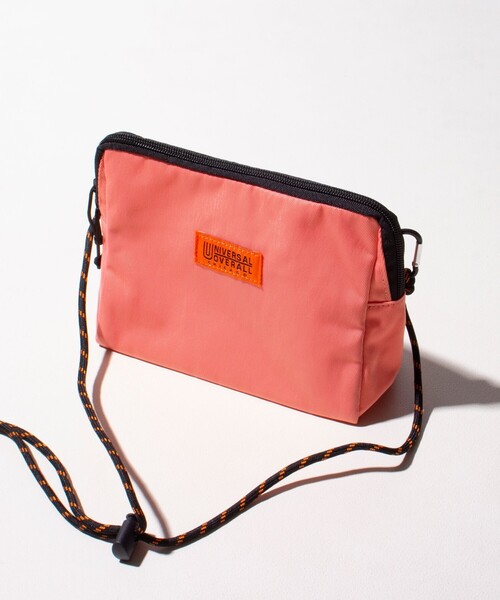 UNIVERSAL OVERALL（ユニバーサルオーバーオール）の「【UNIVERSAL OVERALL】NEW DELTA サコッチ ショルダーバッグ（ショルダーバッグ・メンズ・アイボリー/ベージュ/ネイビー/ライトグリーン/オレンジ/チャコールグレー/ブラック/サックスブルー/ピンク/ダークグリーン・FREE）」の9枚目の写真