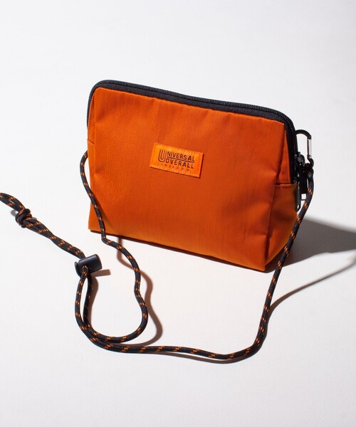 UNIVERSAL OVERALL（ユニバーサルオーバーオール）の「【UNIVERSAL OVERALL】NEW DELTA サコッチ ショルダーバッグ（ショルダーバッグ・メンズ・アイボリー/ベージュ/ネイビー/ライトグリーン/オレンジ/チャコールグレー/ブラック/サックスブルー/ピンク/ダークグリーン・FREE）」の11枚目の写真