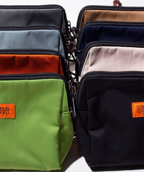 UNIVERSAL OVERALL（ユニバーサルオーバーオール）の「【UNIVERSAL OVERALL】NEW DELTA サコッチ ショルダーバッグ（ショルダーバッグ・メンズ・アイボリー/ベージュ/ネイビー/ライトグリーン/オレンジ/チャコールグレー/ブラック/サックスブルー/ピンク/ダークグリーン・FREE）」の13枚目の写真
