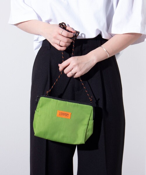 UNIVERSAL OVERALL（ユニバーサルオーバーオール）の「【UNIVERSAL OVERALL】NEW DELTA サコッチ ショルダーバッグ（ショルダーバッグ・メンズ・アイボリー/ベージュ/ネイビー/ライトグリーン/オレンジ/チャコールグレー/ブラック/サックスブルー/ピンク/ダークグリーン・FREE）」の17枚目の写真