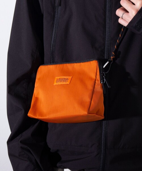 UNIVERSAL OVERALL（ユニバーサルオーバーオール）の「【UNIVERSAL OVERALL】NEW DELTA サコッチ ショルダーバッグ（ショルダーバッグ・メンズ・アイボリー/ベージュ/ネイビー/ライトグリーン/オレンジ/チャコールグレー/ブラック/サックスブルー/ピンク/ダークグリーン・FREE）」の18枚目の写真