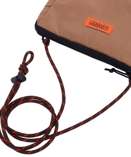 UNIVERSAL OVERALL（ユニバーサルオーバーオール）の「【UNIVERSAL OVERALL】NEW DELTA サコッチ ショルダーバッグ（ショルダーバッグ・メンズ・アイボリー/ベージュ/ネイビー/ライトグリーン/オレンジ/チャコールグレー/ブラック/サックスブルー/ピンク/ダークグリーン・FREE）」の22枚目の写真