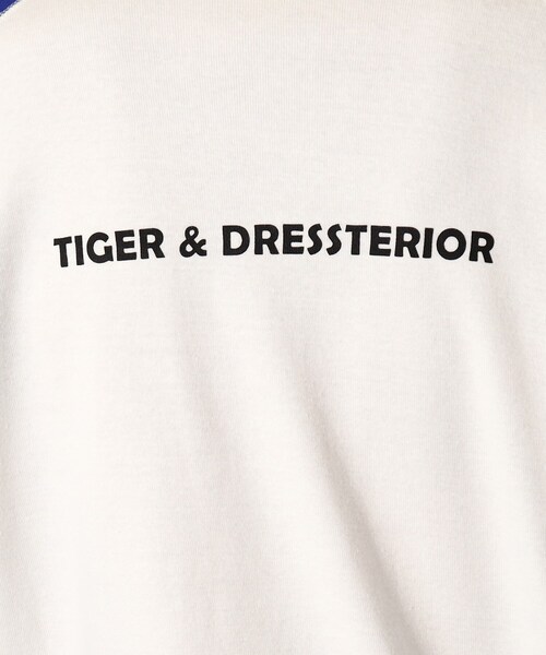 DRESSTERIOR(ドレステリア)の「タイガープリント フライスロングTシャツ(Tシャツ/カットソー・メンズ・ブラック系6/ホワイト系7/ホワイト/グレー系4・91/94/90/92)」の8枚目の写真