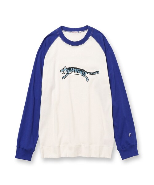 DRESSTERIOR(ドレステリア)の「タイガープリント フライスロングTシャツ(Tシャツ/カットソー・メンズ・ブラック系6/ホワイト系7/ホワイト/グレー系4・91/94/90/92)」の10枚目の写真