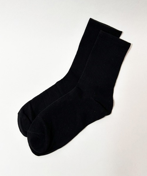 Kotoe（コトエ）の「【13色展開】 カラー クルーソックス 靴下 レディース（ソックス/靴下・レディース・ホワイト/ライトブルー/ブラック/ネイビー/ライトイエロー/パープル/イエロー/オレンジ/グレー/レッド/ピンク/グリーン/ライトグリーン・FREE）」の3枚目の写真