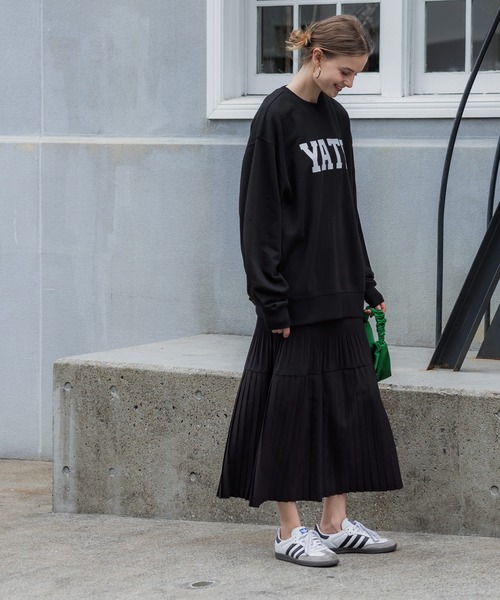 coca（coca）（コカ）の「薄手ロゴビッグスウェット（スウェット・レディース・アイボリー/グレー/ブラック/ネイビー・L/M）」の13枚目の写真