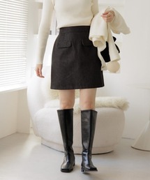 flower | ポケットデニムスカート(デニムスカート)