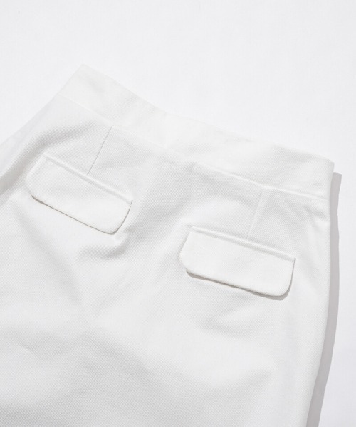 flower(フラワー)の「ポケットデニムスカート(デニムスカート・レディース・ブラック/ホワイト・FREE)」の20枚目の写真