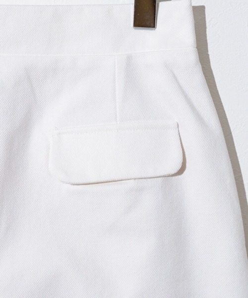 flower(フラワー)の「ポケットデニムスカート(デニムスカート・レディース・ブラック/ホワイト・FREE)」の21枚目の写真