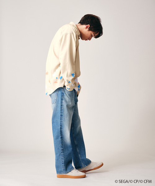 JOURNAL STANDARD(ジャーナルスタンダード)の「プロセカ WS splash print shirts(シャツ/ブラウス・メンズ・グリーン/ピンク/ベージュ/ブルー系その他/パープル・SMALL/MEDIUM/LARGE/X-LARGE)」の12枚目の写真