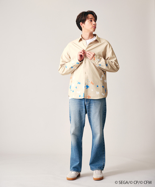 JOURNAL STANDARD(ジャーナルスタンダード)の「プロセカ WS splash print shirts(シャツ/ブラウス・メンズ・グリーン/ピンク/ベージュ/ブルー系その他/パープル・SMALL/MEDIUM/LARGE/X-LARGE)」の13枚目の写真