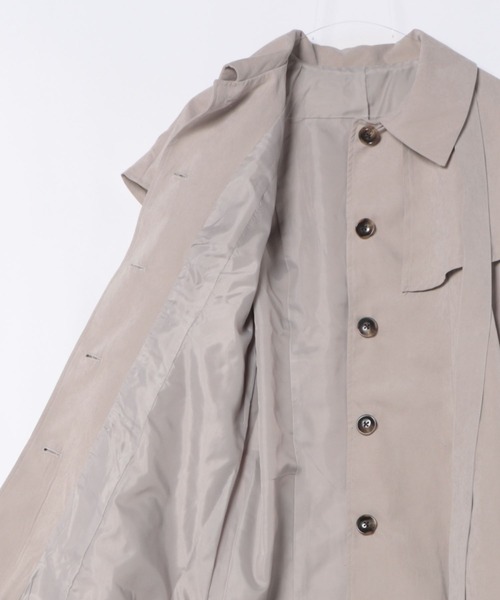 apres jour（アプレジュール）の「マルチウェイボウタイトレンチコート【ZOZOTOWN限定アイテム】（トレンチコート・レディース・ピンクベージュ/グレー/ベージュ・X-LARGE/フリー）」の12枚目の写真