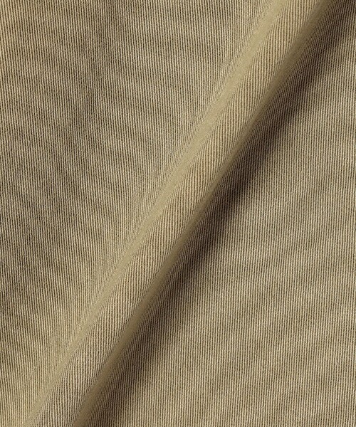Dickies（ディッキーズ）の「Dickies:〈洗濯機可能〉コットン ツイル スタンドカラー ジャケット（ミリタリージャケット・レディース・ナチュラル/カーキ/ブラック・ONE SIZE）」の10枚目の写真