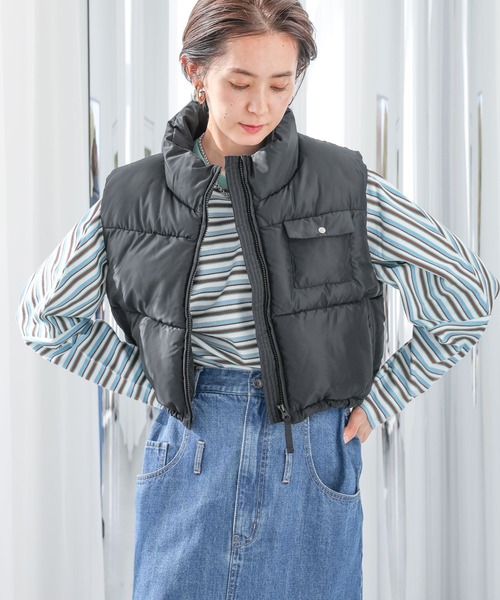 LEPSIM(レプシィム)の「マルチボーダープルオーバー 987201(Tシャツ/カットソー・レディース・ネイビー/ライトブルー/オフホワイト・FREE)」の9枚目の写真