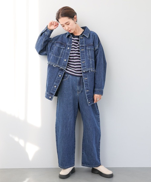 LEPSIM(レプシィム)の「マルチボーダープルオーバー 987201(Tシャツ/カットソー・レディース・ネイビー/ライトブルー/オフホワイト・FREE)」の20枚目の写真