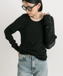 UネックテレコロンTee
