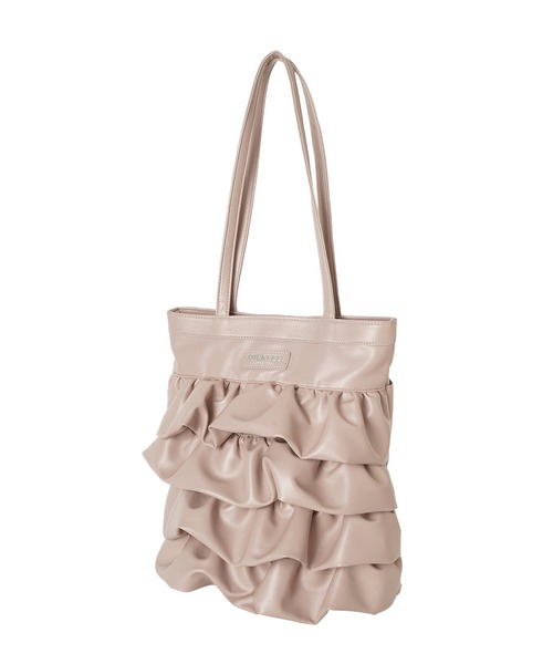 【特別送料無料！】 セール】TIERED RUFFLE TOTE（トートバッグ）｜MILKFED.（ミルク バッグ