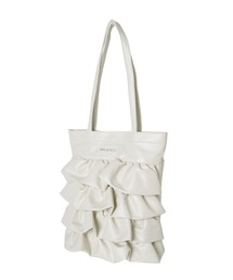 MILKFED. | TIERED RUFFLE TOTE(トートバッグ)
