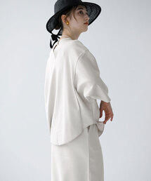 La TOTALITE | 【Munich/ミューニック】double face boucle blouse(シャツ/ブラウス)