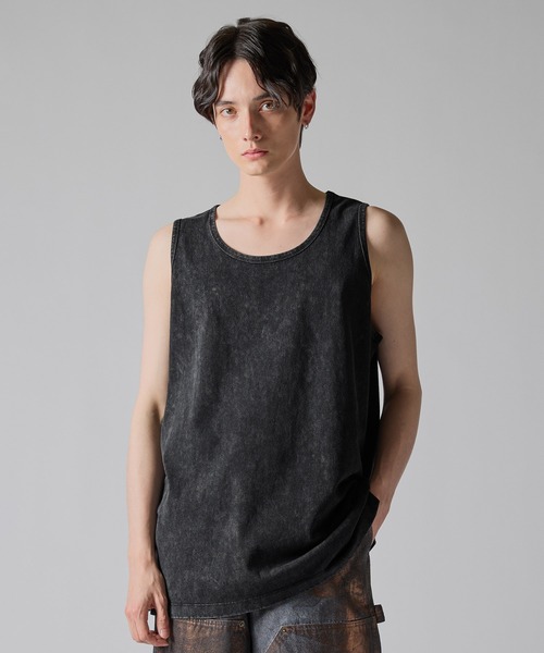 CLEL】High Vintage Design Layered Tank Top/ハイヴィンテージ