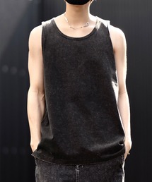 CLEL（クレイル）の「【CLEL】High Vintage Design Layered Tank Top ハイヴィンテージデザイン レイヤードタンクトップ（タンクトップ）」