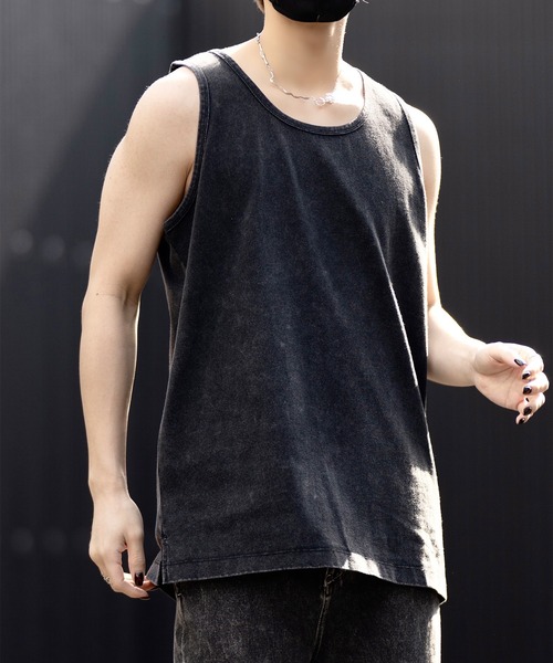 CLEL】High Vintage Design Layered Tank Top/ハイヴィンテージ