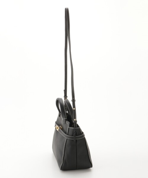&Bridge(アンドブリッジ)の「cachellier(カシェリエ) ショルダー付きトートバッグ(BK)(トートバッグ・レディース・ブラック・99)」の3枚目の写真