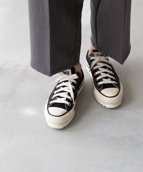 CONVERSE（コンバース）の「CONVERSE ALL STAR SHARKSOLE　コンバース オールスター シャークソール ローカット（スニーカー・レディース・ブラック/ピンク/ホワイト・22.0cm/22.5cm/23.0cm/23.5cm/24.0cm/24.5cm/25.0cm）」の3枚目の写真