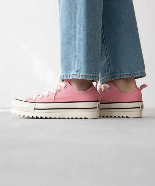 CONVERSE（コンバース）の「CONVERSE ALL STAR SHARKSOLE　コンバース オールスター シャークソール ローカット（スニーカー・レディース・ブラック/ピンク/ホワイト・22.0cm/22.5cm/23.0cm/23.5cm/24.0cm/24.5cm/25.0cm）」の19枚目の写真