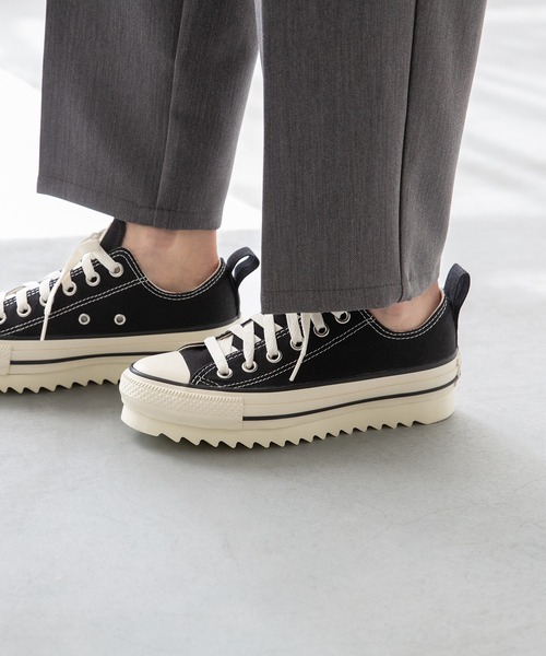 CONVERSE（コンバース）の「CONVERSE ALL STAR SHARKSOLE　コンバース オールスター シャークソール ローカット（スニーカー・レディース・ブラック/ピンク/ホワイト・22.0cm/22.5cm/23.0cm/23.5cm/24.0cm/24.5cm/25.0cm）」の14枚目の写真