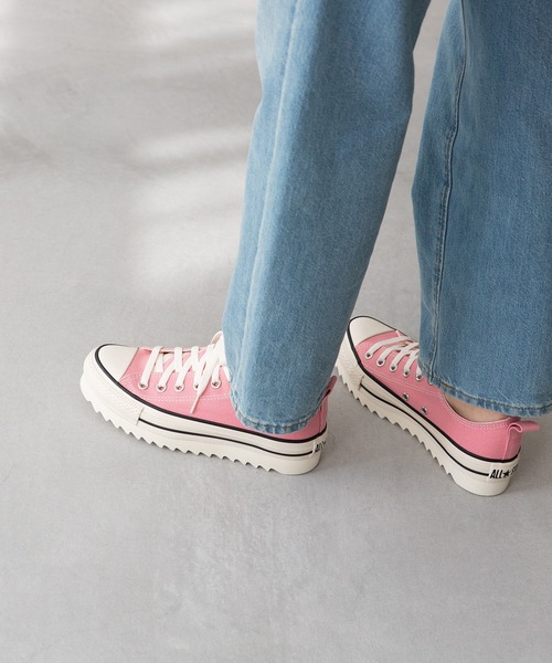 CONVERSE（コンバース）の「CONVERSE ALL STAR SHARKSOLE　コンバース オールスター シャークソール ローカット（スニーカー・レディース・ブラック/ピンク/ホワイト・22.0cm/22.5cm/23.0cm/23.5cm/24.0cm/24.5cm/25.0cm）」の17枚目の写真