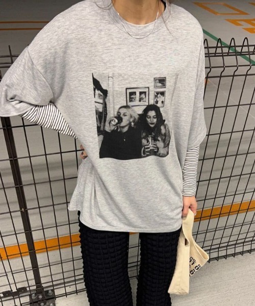 セール】フォトプリントTシャツ(chiica select) / グラフィックT