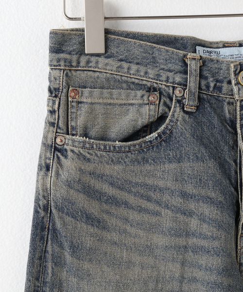 DAIRIKU(ダイリク)の「【DAIRIKU / ダイリク】Straight Denim Pants(デニムパンツ・メンズ・ブラック/ブルー・SMALL/MEDIUM)」の12枚目の写真