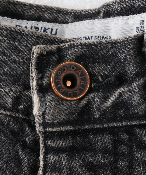 DAIRIKU(ダイリク)の「【DAIRIKU / ダイリク】Straight Denim Pants(デニムパンツ・メンズ・ブラック/ブルー・SMALL/MEDIUM)」の13枚目の写真