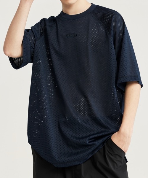 Good Riddance（グッドリダンス）の「ワンポイント ロゴ メッシュプルオーバー（Tシャツ/カットソー・メンズ・ブラック/ネイビー・FREE）」の7枚目の写真