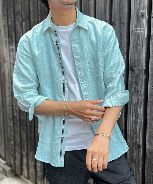 NOLLEY'S（ノーリーズ）の「リネンストライプ パラシュート