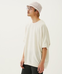 ミラノリブドルマンクルーTシャツ