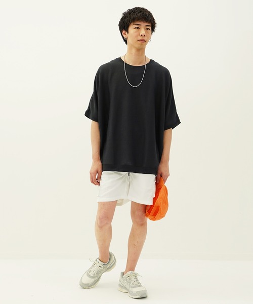 (Never) Acquiesce(ネバーアクイース)の「ミラノリブドルマンクルーTシャツ(Tシャツ/カットソー・メンズ・ダークブルー/ホワイト/グリーン/グレー系/ブラック/グレイッシュベージュ/ワイン/ブラウン/チャコール・MEDIUM/LARGE)」の22枚目の写真