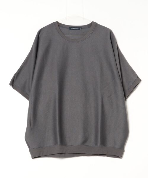 (Never) Acquiesce(ネバーアクイース)の「ミラノリブドルマンクルーTシャツ(Tシャツ/カットソー・メンズ・ダークブルー/ホワイト/グリーン/グレー系/ブラック/グレイッシュベージュ/ワイン/ブラウン/チャコール・MEDIUM/LARGE)」の15枚目の写真