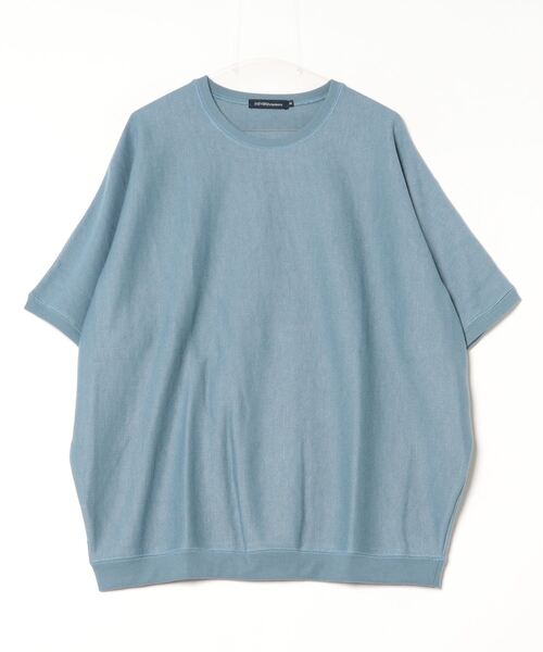 (Never) Acquiesce(ネバーアクイース)の「ミラノリブドルマンクルーTシャツ(Tシャツ/カットソー・メンズ・ダークブルー/ホワイト/グリーン/グレー系/ブラック/グレイッシュベージュ/ワイン/ブラウン/チャコール・MEDIUM/LARGE)」の19枚目の写真