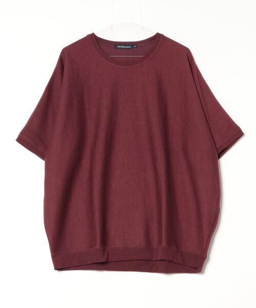 (Never) Acquiesce(ネバーアクイース)の「ミラノリブドルマンクルーTシャツ(Tシャツ/カットソー・メンズ・ダークブルー/ホワイト/グリーン/グレー系/ブラック/グレイッシュベージュ/ワイン/ブラウン/チャコール・MEDIUM/LARGE)」の20枚目の写真