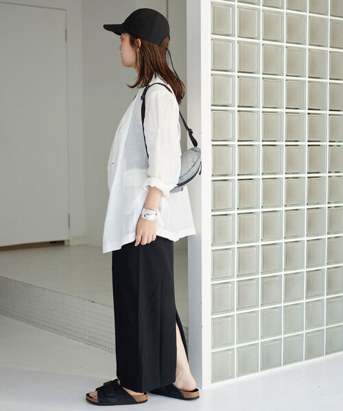 SLOBE IENA　カットジョーゼットキャミワンピース SLOBE IENA（スローブイエナ）の「カットジョーゼットキャミ