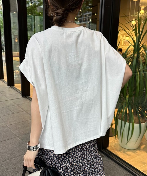【新品】DouDou 透け感 ロゴプリントTシャツ Web完売品！ DouDou tシャツ 「WEB限定」迷彩ロゴTEE レディース : ZOZOTOWN