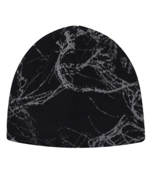 FLAREUP（フレアアップ）の「韓国ブランド FLAREUP フレアアップ Chaos Knit Beanie ニット帽 総柄ビーニー 深め 帽子 韓国ファッション ストリートファッション テック系ファッション（ニットキャップ/ビーニー・メンズ・ブラック/オフホワイト・ONE SIZE）」の15枚目の写真